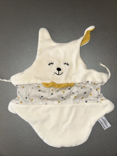 Doudou plat lapin étiquette - doudou,