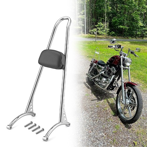 Chrome tall backrest sissy - tall,