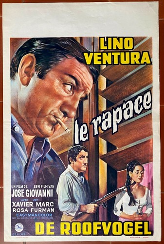 Affiche belge rapace josé - belge,