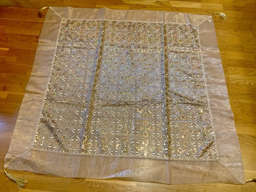 Nappe brodée syrienne