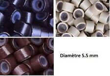 100 ANNEAUX / MICRORINGS SILICONES POUR POSE EXTENSIONS A FROID LIVR SS 24-48h