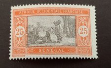 CLASSIC 25C FRANCE SENEGAL VF MNH
