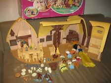 Ancienne MAISON 1m04 BLANCHE NEIGE et LES 7 NAINS SIMBA DISNEY PRINCESS en BOÎTE