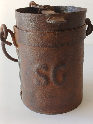Ancien pot graisse - pot,