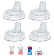 Philips Avent Sippy Spout Nipples 4-Count Soft Silicone BPA-Free