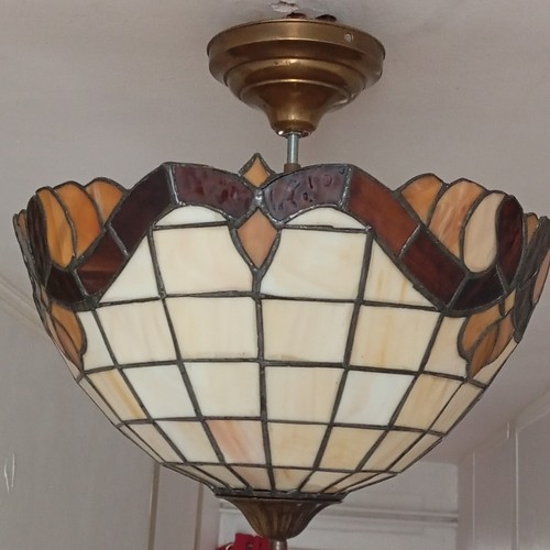 Plafonnier style tiffany - plafonnier,