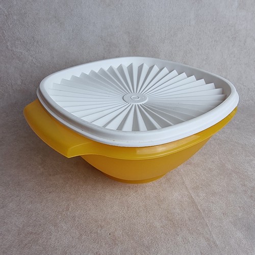 Bol tupperware boite jaune - tupperware,