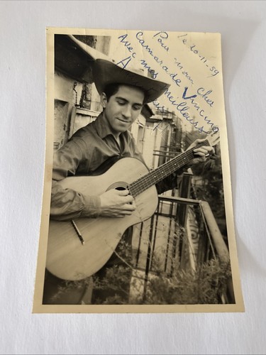 Autographe photo carte - photo,