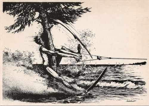 Carte postale fantaisie - carte,