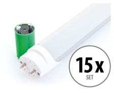 15x Tube Néon DEL Fluorescent 150cm T8 24W Lumière Ampoules à économie d'énergie