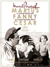 Affiche Pliée 40x60cm LA TRILOGIE MARSEILLAISE DE MARCEL PAGNOL (2015) NEUVE