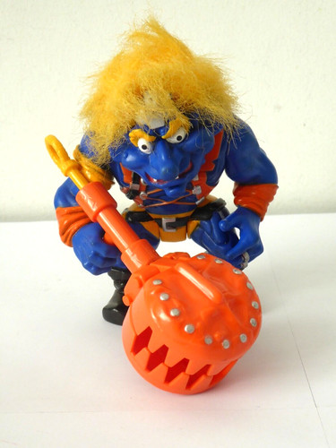 Figurine vintage troll warrior - figurine,