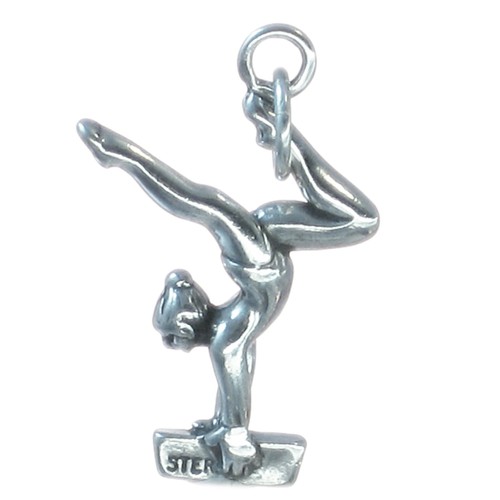 Gymnaste sur poutre - , argent