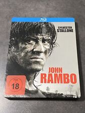 JOHN RAMBO BLURAY STEELBOOK GERMANY SYLVESTER STALLONE RARE