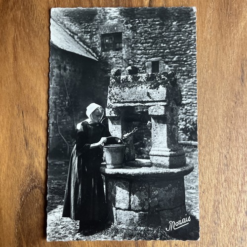 Postcard cpa locminé - locminé,