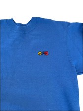 Vintage UPN Network Sweatshirt Men Medium Blue Moesha Malcom & Eddie Wayans Bros