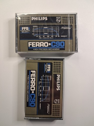 Cassette vierge philps - cassette, ferro