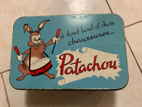 Ancienne boite publicitaire - ancienne,