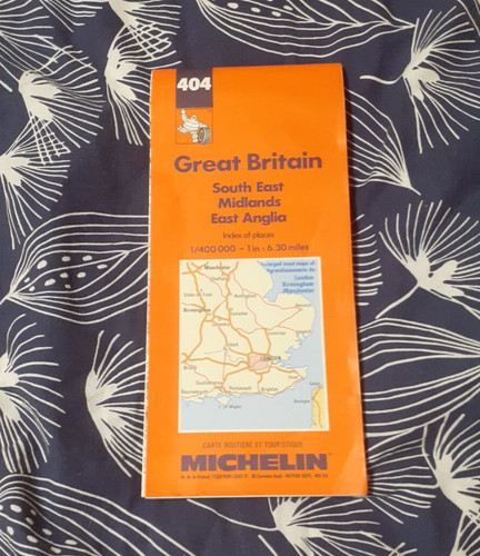 Carte routière michelin - 1,