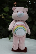 Plush bison bear big prankster cheer bear pink rainbow care bears baby 35cm