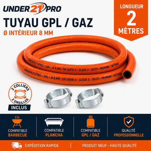 Tuyau gpl gaz - m, Ø