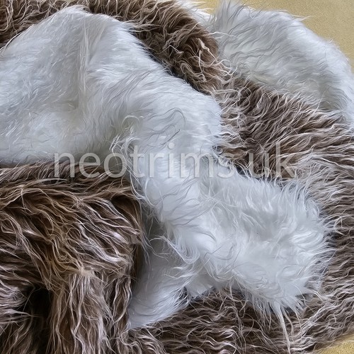 Tissu fourrure gros carrés - gros,
