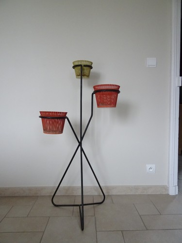 Ancien porte plantes cache - plantes, pot
