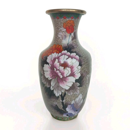 Vase cloisonné chinois - cloisonnÉ,