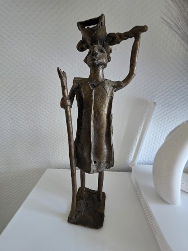 Rare statue africaine ancienne - africaine,