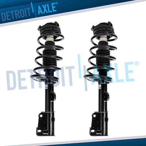 Pair front struts - pair, w/coil