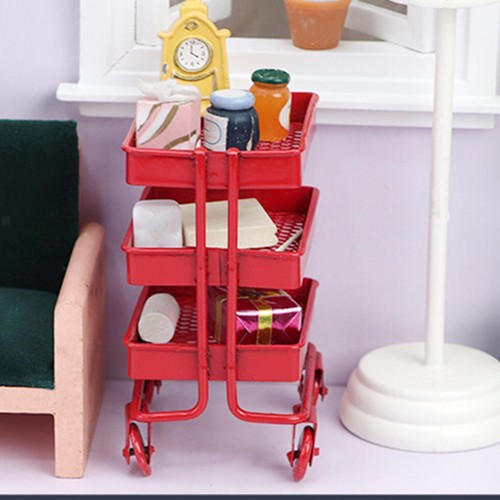 Miniature trolley dollhouse - miniature,