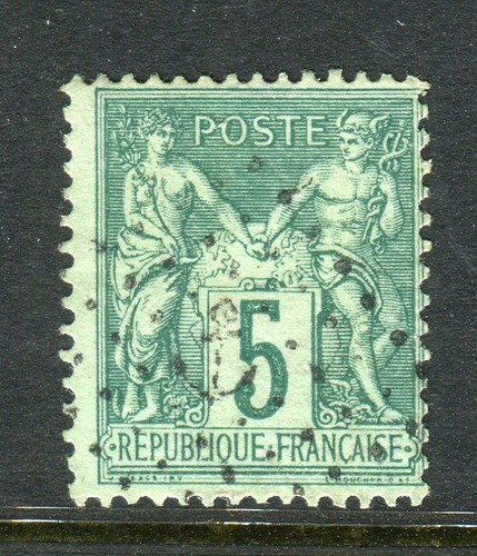 Superbe cachet ancre - -,