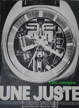 Publicite originale 1969 - originale,