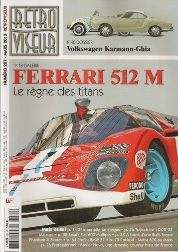 Retroviseur 287 karmann - 287, vw