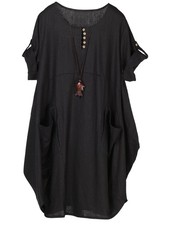 Femme T-Shirt Robe Manches