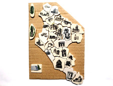 LA CHARENTE Complete Bean Set 28 Piece Puzzle OLD BEFORE 1993 * 203