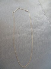 chaine maille gourmette  en or 18 carat tête d'aigle 3.46 gr