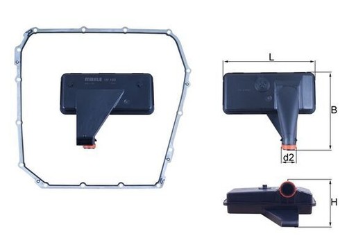 Filtre hydraulique boîte - filtre,