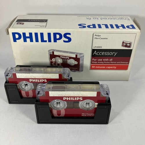 Mini cassettes philips - mini-cassettes,