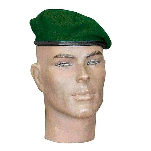 Beret vert avec flot - flot,