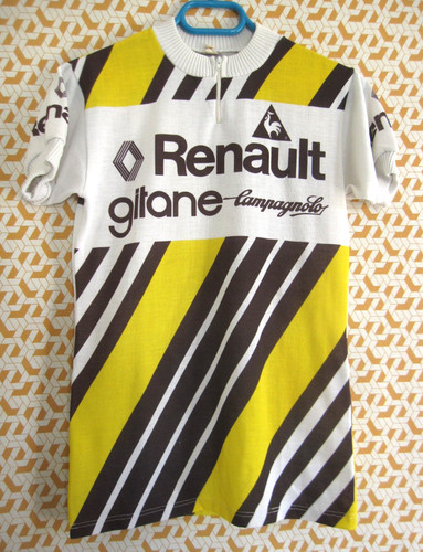 Maillot cycliste renault - maillot,
