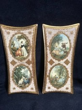 SET 2 ITALY FLORENTINE GILT