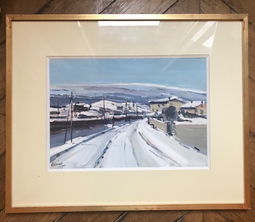 Gouache henri jordan - de, de