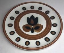 Lot8 Of 6 Vintage Signed BOCH Flat Plates Kimono Model H 2 D 24 Cm