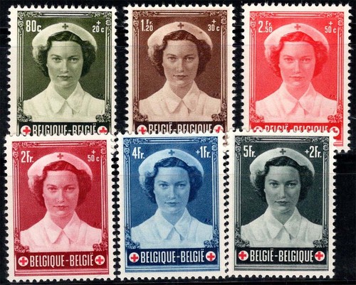 Belgique 1953 961 966 - 1953, 961-966
