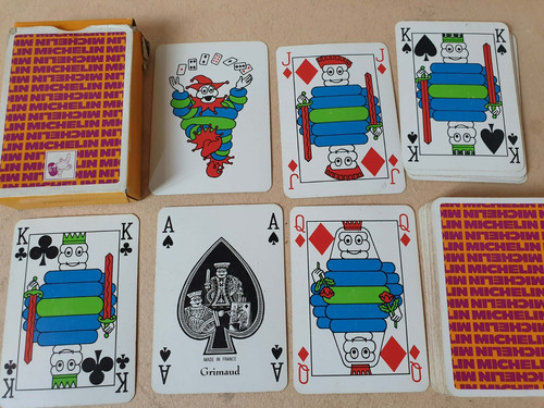 Ancien jeu cartes - de, b.p