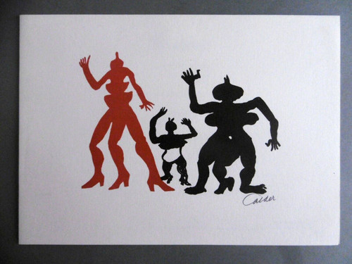 Calder carton invitation - invitation, en