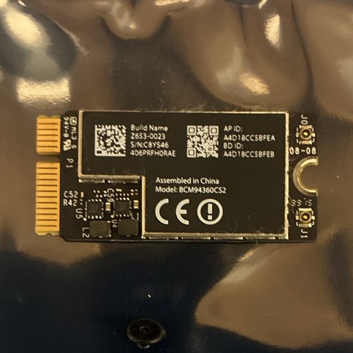Broadcom bcm94360cs2 carte - broadcom,