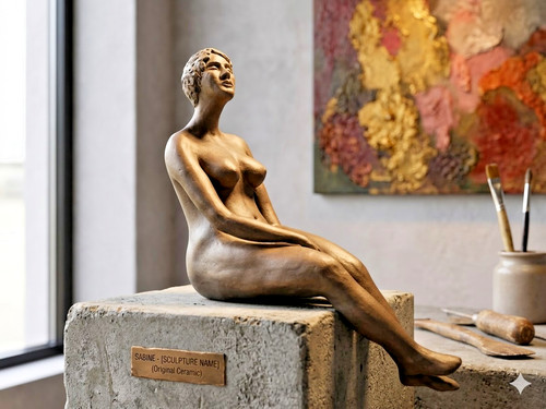 Sculpture rare nu féminin - rare,
