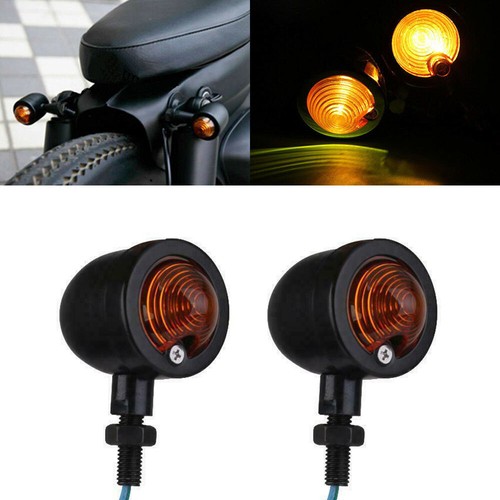 2pcs moto clignotant mini noir - moto,